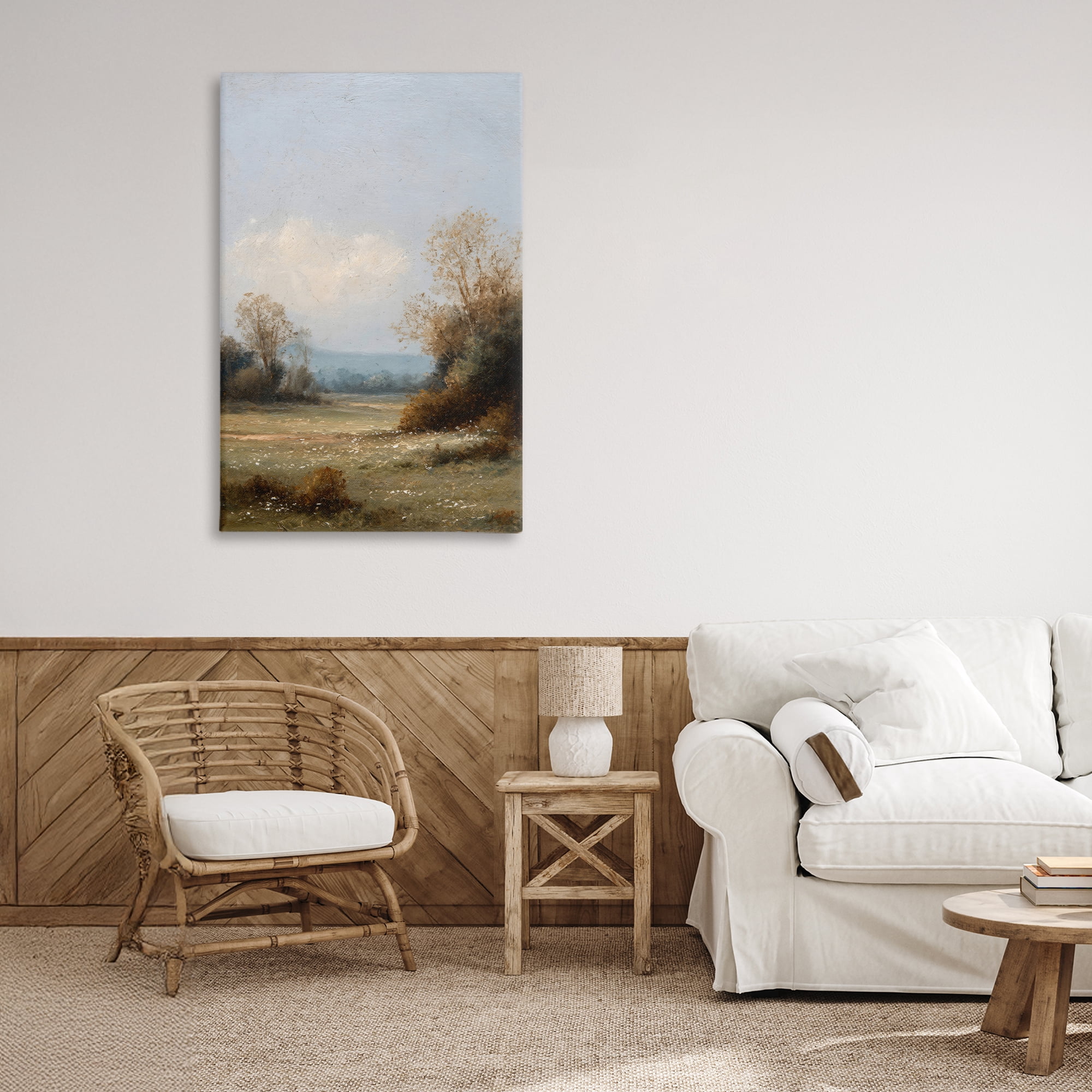 Stupell Industries Silent Little Meadow Canvas Wall Art, design by Petal Prints Design