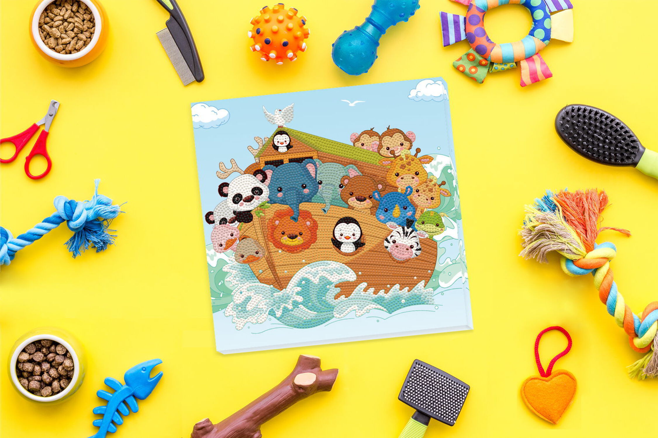 Diamond Dotz Animals Dotz Box Animal Diamond Painting Kits for Adults - Diamond Art Kits a Relaxing Creative Craft Kit with Dotz Gems 11"x11"