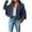 Navy, variant on Juebong Women's Tassel Coat 70s Hippie Faux Suede Long Sleeve Sexy Cowgirl Outfits Costumes Fringe Jacket Western Top S-3XL,White,L