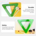 thumbnail image 4 of 1 Set Kids Triangular Hand Drum Percussion Drum Musical Orff Percussion Instrument with Drum Stick, 4 of 8