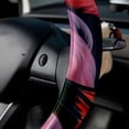 thumbnail image 5 of Flamingo 14.5 Inch Printing PVC Leather Auto Accessories Car Wheel Cover Steering Wheel Covers, 5 of 6