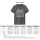 thumbnail image 4 of Camiseta gris de gran tamaño con estampado divertido, mangas cortas para mujer - Talla L Summer Fun, 4 of 4