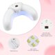 thumbnail image 2 of UV Light for Nails, UV LED Nail Lamp, UV lamp for Gel Nails 36 W Professional Nail Dryer New Tech Non-blacken Nail Lamp(White), 2 of 5