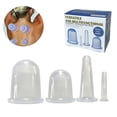 thumbnail image 2 of Juego de 4 ventosas de silicona para terapia de ventosas, 2 of 4