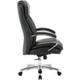 thumbnail image 5 of Lorell Executive Chair with Big & Tall, 400 lb. Capacity, Black, 5 of 14