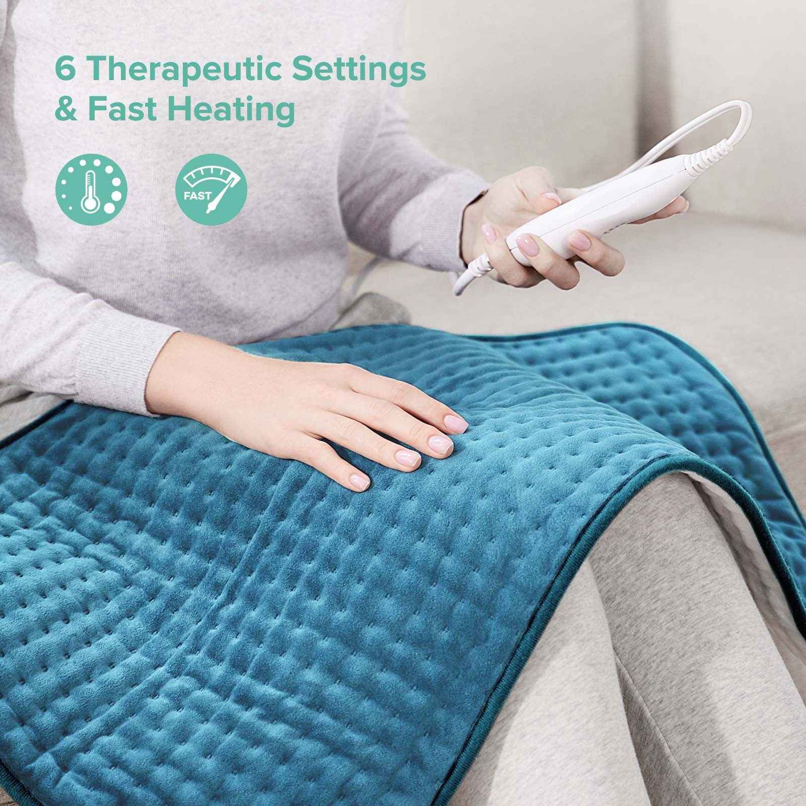 Iteknic heating pad for back pain relief Clearance