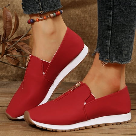 

Qepwscx Autumn New European And American Sporty Casual Single Shoes Pointed Flat Shoes For Women