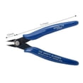 thumbnail image 3 of 1 PCS Mini Nose Cutting Plier Electrical Wire Cable Cutter Metal Side Snips Flush Pliers Convenient Durable Tool Green, 3 of 6
