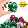 thumbnail image 3 of Deckon Cat Crinkle Balls 1 Pack - Original Mylar Crinkle Balls Juguetes para gatos (color aleatorio) Kuyhfg Bienvenido a Kuyhfg, 3 of 5
