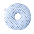 thumbnail image 2 of Almohada para las orejas de 30 cm con cremallera invisible, almohada en forma de O para dormir de lado. Azul, 2 of 9