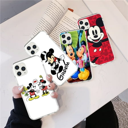 Mouse Soft Protective Delicate Anime Cosplay Cell Phone Cover for iPhone XR Xs Max 13 Pro Max 13 13 Mini 12 Pro Max 12 Pro 12 Mini 11 Pro Max 6 7 8 Plus 5 SE 2020
