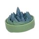 thumbnail image 5 of Quemador de incienso de montaña, soporte para espiral de incienso, decoración, regalo con fragancia y tapa. Verde, 5 of 9