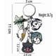 thumbnail image 2 of Demon Slayer keychain : Kimetsu no Yaiba Nezuko Keychains Tanjirou Inosuke Pendant Hanging Ornament for Backpack, 2 of 2