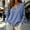 Navy women chunky knit pullover a1, variant on Kadlawus Long Sleeve Loose V Neck Pullover Women Fall Knit Sweater Cozy Soft Plus Size Tunic Tops for Commute Weekend Travel Holiday Casual Wear, Brown XL