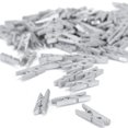 thumbnail image 3 of 300 mini pinzas de madera para decoración, pinzas para ropa, para fotos, papel, álbumes de recortes, hogar y oficina., 3 of 14