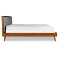 thumbnail image 3 of Linon Payson Platform Bed, Walnut Brown and Gray, King, 3 of 13