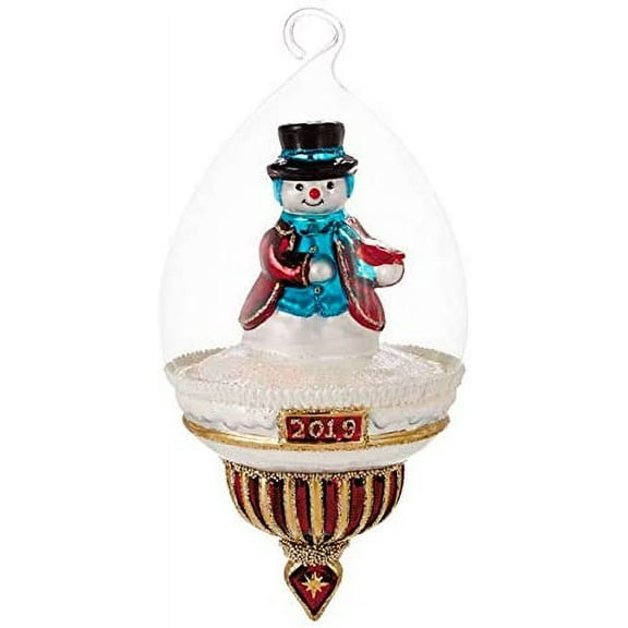 Hallmark Ornament 2019 Heritage Collection - Snowman in Dome