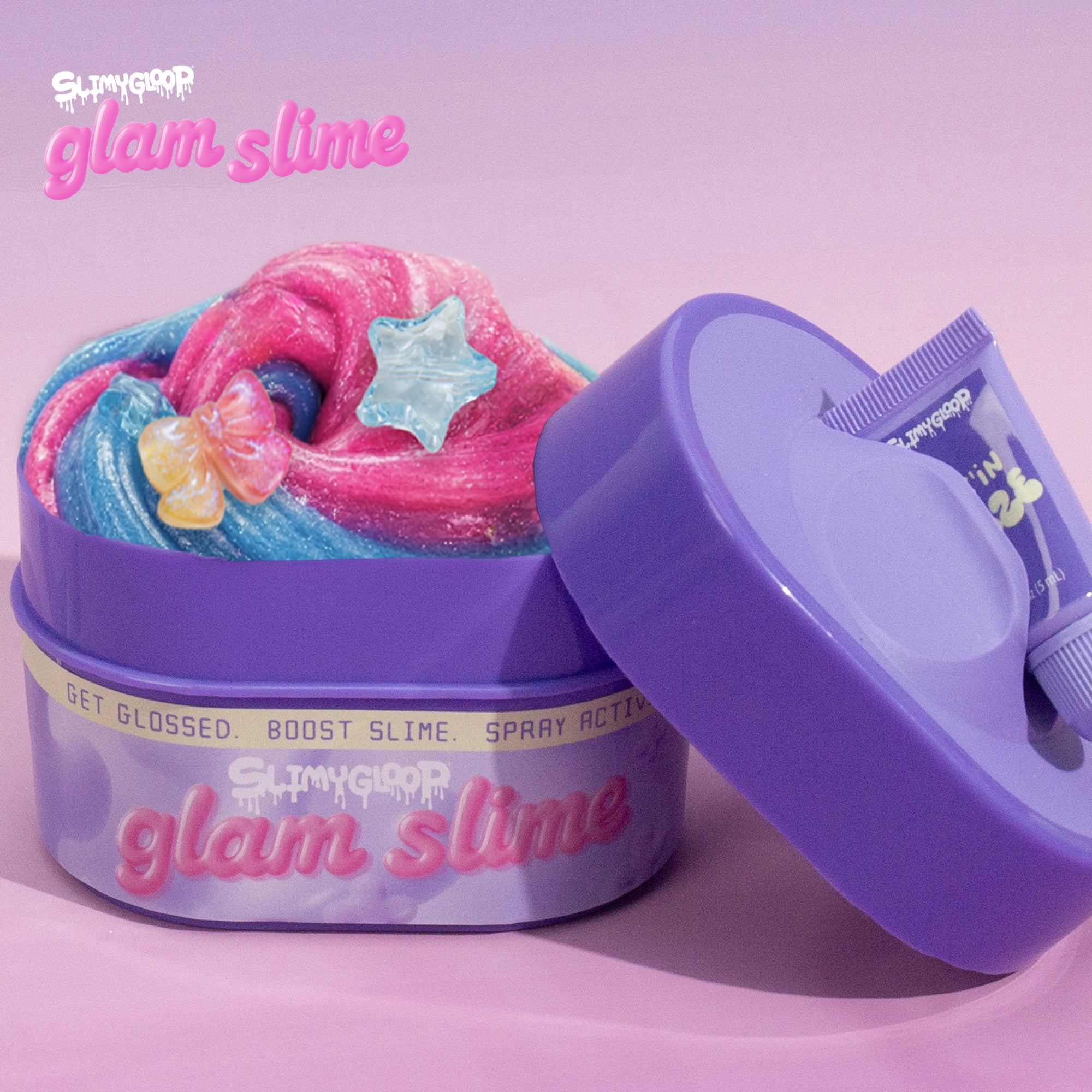 SLIMYGLOOP Glam Slime Kit with Beauty Accessories