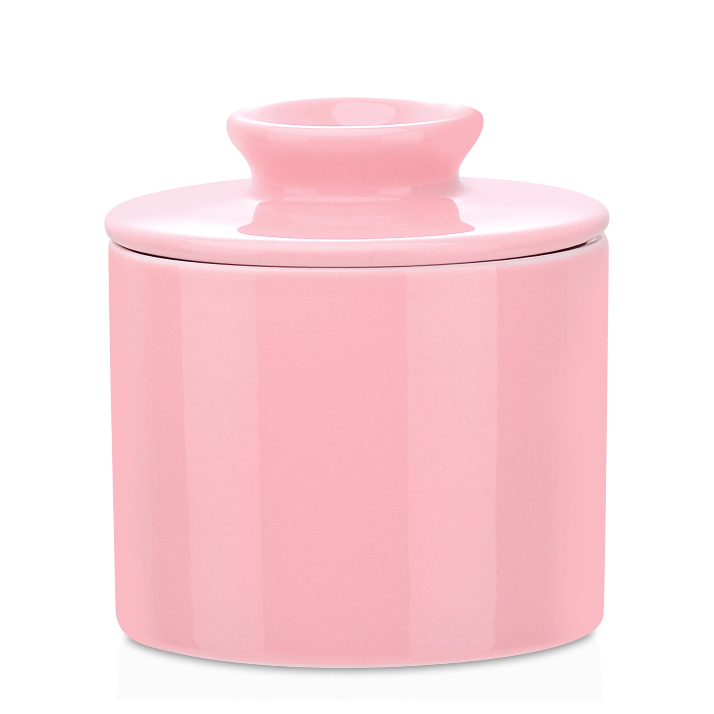 LOVECASA Butter Keeper Crock Porcelain French Butter Dish with Lid