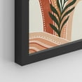 thumbnail image 5 of PixonSign Framed Canvas Print Wall Art Set - Vintage Mid-Century Forest Plants Poster Art - Geometric Print Gallery Set of 7 Abstract Illustrations Digital Art Wall Décor for Home - Black, 5 of 5