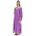 thumbnail image 3 of Moomaya Printed Caftan Gown Maxi Dress For Women Beachwear Party Kimono Cover Up Kaftan, 3 of 7