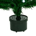 thumbnail image 4 of Northlight 3' Pre-Lit Color Changing Fiber Optic Artificial Christmas Tree with Balls, 4 of 5