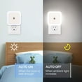 thumbnail image 2 of Luz nocturna Enchufe con sensor de luz Automático ZHAOCHENG LED para Dormitorio baño Cocina pasillo blanco, 2 of 5