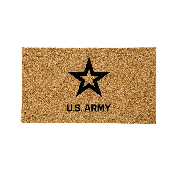 Coir Mat, 16"x28", US Army