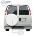 thumbnail image 3 of Classic Accessories OverDrive Custom Fit Spare Tire RV Cover, Wheels 29" - 29.75" Diameter, White, 3 of 6