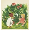thumbnail image 2 of Katherine Evans 20x21 Black Ornate Framed Double Matted Museum Art Print Titled: Nemo Meets the Emperor Pl9 (1957), 2 of 5