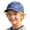 Blue#01, variant on VeFlora Kids Boys Girls Embroidered Baseball Caps Baby Sun hat Toddler Dinosaur Trucker Hats Summer Hats(Blue#01/2-8 Years)