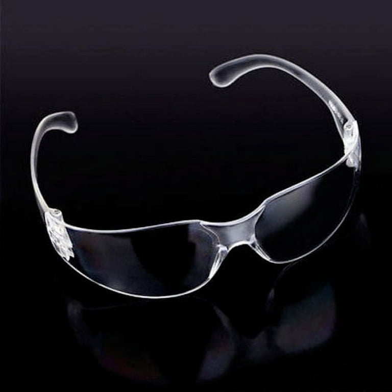 Clear Riding Glasses Transparent Lens Bicycle Eye Bug UV Protection Night Bike