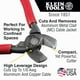 thumbnail image 2 of Pinza Cortadora Corta Cable 1/0 Awg Mango De Plastico Klein Klein Tools 63215, 2 of 4