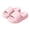 .Pink, variant on Agkizg Women Bathroom Slippers, Shower Shoes, One Strap Slide Sandals Cushioned Casual Indoor Outdoor Daily Slippers