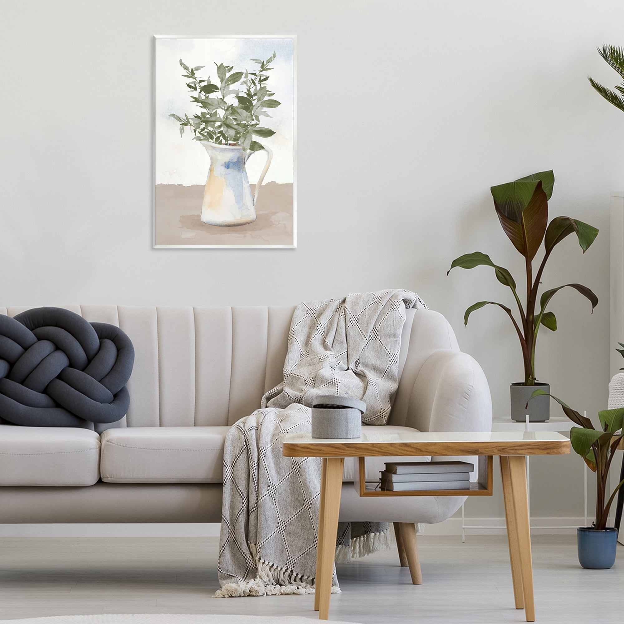Stupell Industries Eucalyptus Botanicals Vase Wall Plaque Art, design by Lanie Loreth