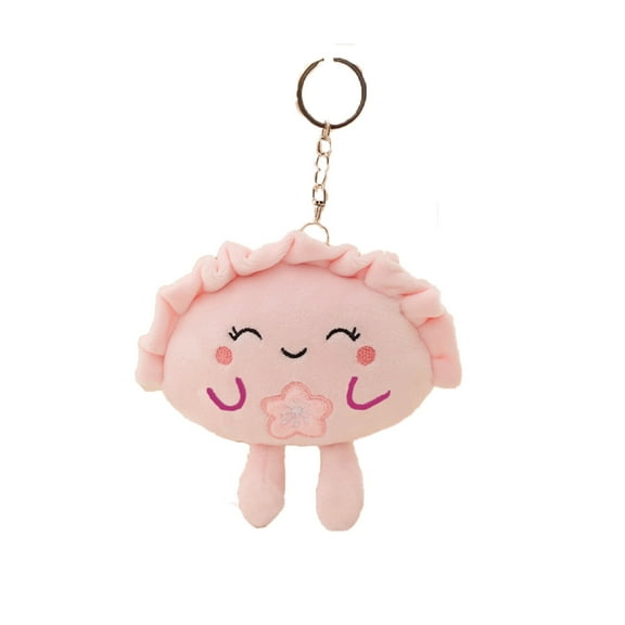 Toy Soft Toy Dumpling Keychain Cute Stuffed Animal Handmade for Kids Adults Unique Design