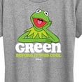 thumbnail image 3 of Muppets - Green Before It Was Cool - Ladies Short Sleeve Classic Fit Tee, 3 of 5