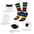 thumbnail image 3 of Gaeub American Flag Print Adult Crew Socks,Mid-Calf Socks,Stylish & Comfortable Adult Socks for Men & Women,Crew Athletic Socks for Sport Running Traveling, 3 of 6