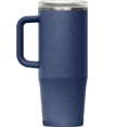 thumbnail image 3 of CamelBak Thrive Taza de acero inoxidable a prueba de fugas de 32 oz para viajes, café, té, bebidas calientes - Portavasos a prueba de derrames, azul marino, 3 of 5