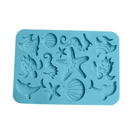 

Reduced Price Silica Gel Cake Baking Decoration Biological Silicone Chocolate Sea Star Shaped Baking Tools