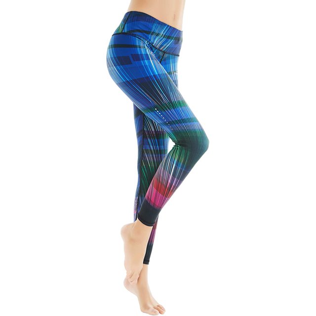 Women's Yoga Pants Compression Running Tights,Workout Running Leggings Tummy Control