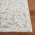thumbnail image 3 of SAFAVIEH Abstract Jaden Oriental Wool Area Rug, Ivory/Brown, 6' x 6' Square, 3 of 11