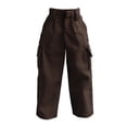 thumbnail image 3 of Figura de acción a escala 1:12, ropa, pantalones de vestir, mini muñeca de tela, accesorios de vestuario de moda para figuras de muñecos masculinos de Marrón, 3 of 10