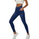 thumbnail image 2 of TaTaai Women's All Season Solid Color Faux Denim Long Pants Elastic Waist Slim Fit with Convenient Pockets Casual Versatile Comfortable Jean Trousers Gift, 2 of 5