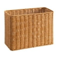 thumbnail image 5 of deevoka Woven Organize Basket Compact Journal Basket for Clothing Living Room Bedroom, 5 of 9