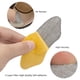 thumbnail image 3 of Abastado Almohadillas para el talón de primera calidad, insertos, forro para hombres y mujeres, protectores de la parte posterior del talón, cojines para evitar que los zapatos demasiado grandes se, 3 of 5