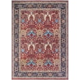 thumbnail image 1 of Aria Ramez Rust/Blue Rug, 9'10" x 13'7", 1 of 5