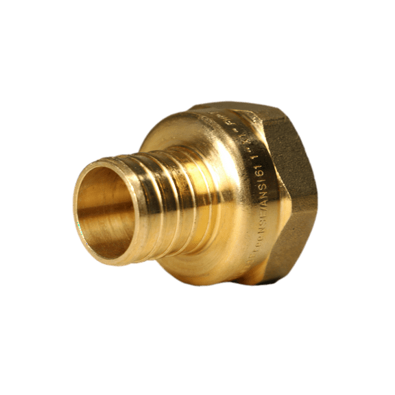 2 Pieces XFITTING 1" Pex x 1" Female NPT Adapter, 23-4-3=2X