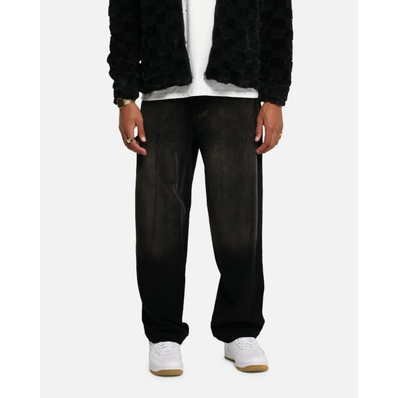 XXIII - Corduroy Wash Pants, Black - 28