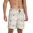 thumbnail image 2 of Wukai Funny Goose1 Men’s Short Pajama Pants With Pockets Soft Sleep Pj Shorts for Men-, 2 of 6